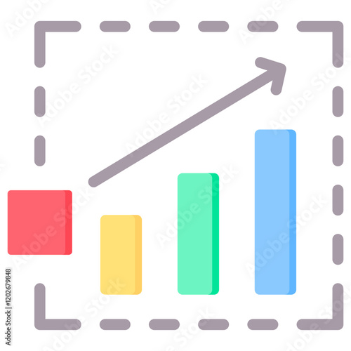 Scale Up Flat Icon