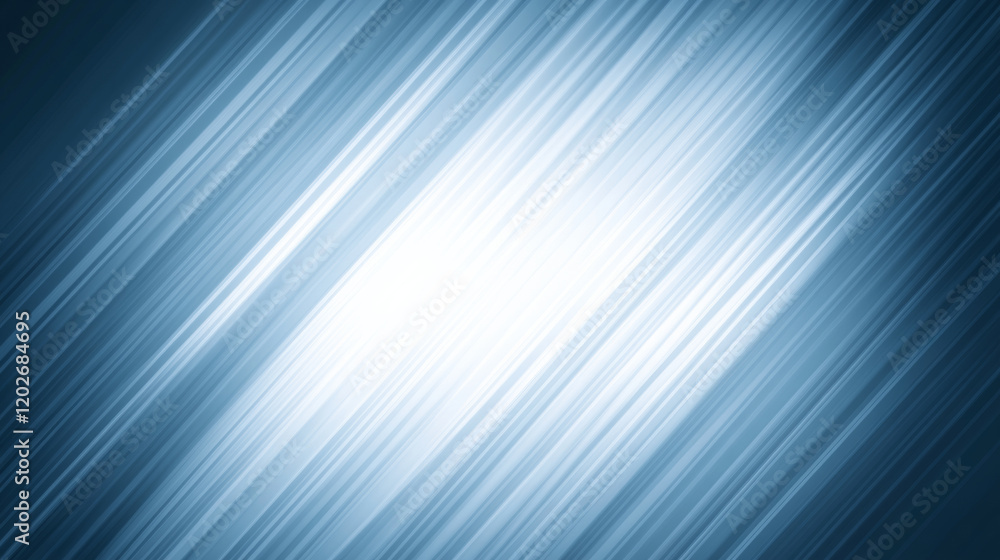 Diagonal blue and white abstract light pattern Diagonal blue and white abstract light pattern