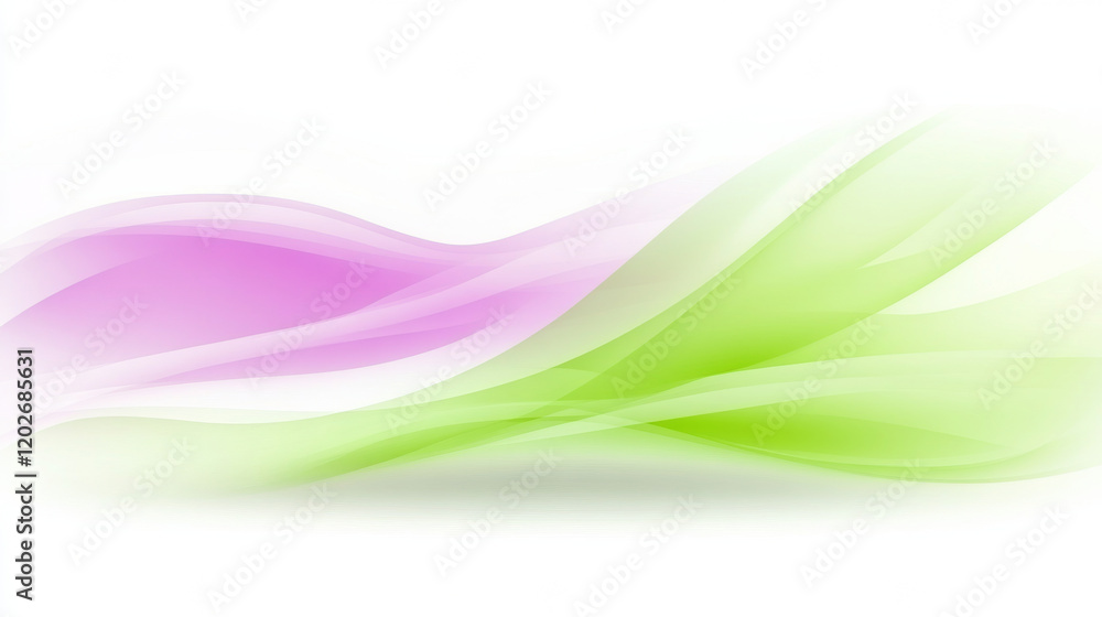 Abstract pink and green wave background design Abstract pink and green wave background design