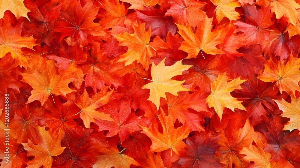 A Colorful Collection Of Autumn Maple Leaves A Colorful Collection Of Autumn Maple Leaves