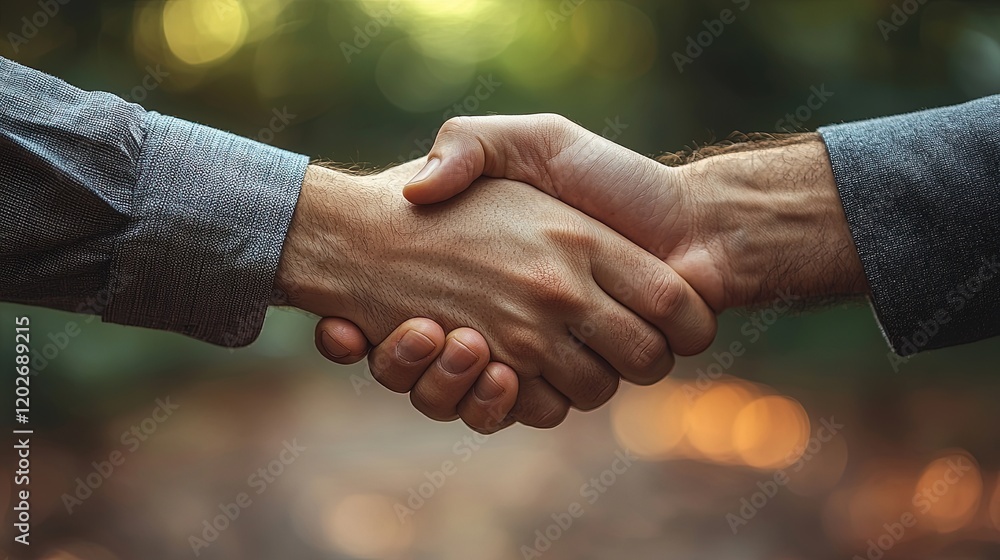 Two hands shaking in agreement, symbolizing partnership and collaboration. Two hands shaking in agreement, symbolizing partnership and collaboration.