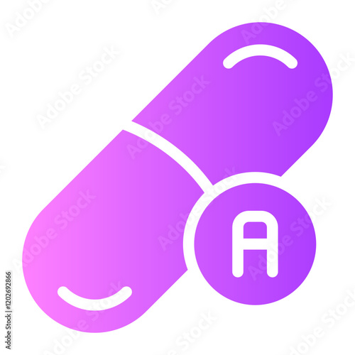 vitamin gradient icon