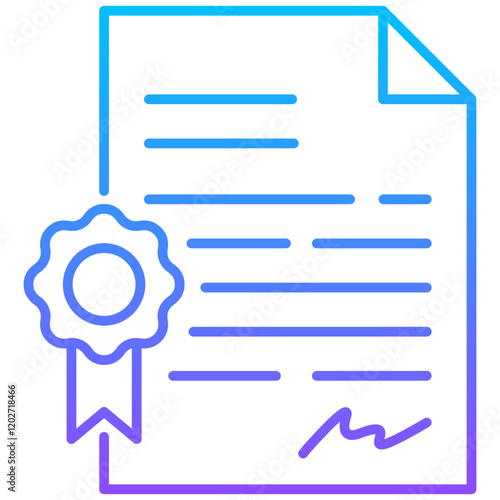 Certificate Icon
