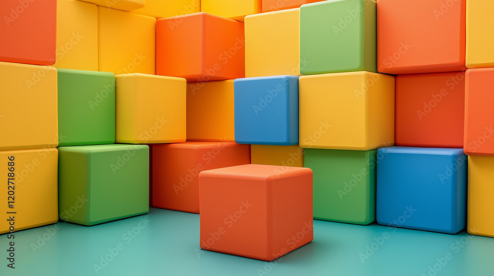 a sales team strategizing for a big client meeting in a colorful office. a sales team strategizing for a big client meeting in a colorful office.