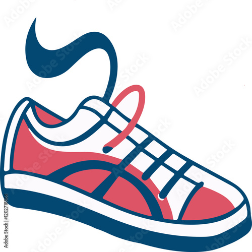 sport shoes isolated on white background