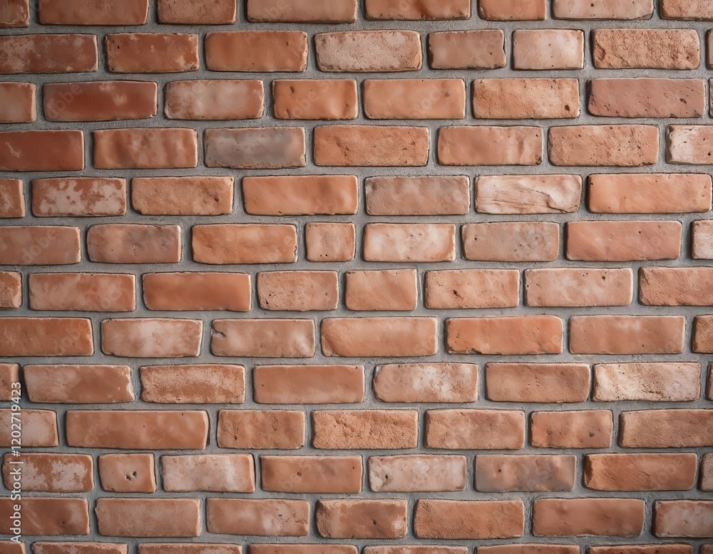 Wall texture made of red bricks shades of red and brown the bricks are arranged in a traditional pattern indicating age and use Wall texture made of red bricks shades of red and brown the bricks are arranged in a traditional pattern indicating age and use
