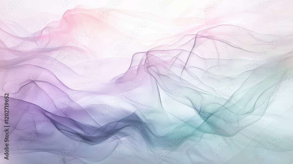 Dreamy Fluid Abstract Waves in Pastel Pink and Lavender Colors for Creative Projects Dreamy Fluid Abstract Waves in Pastel Pink and Lavender Colors for Creative Projects