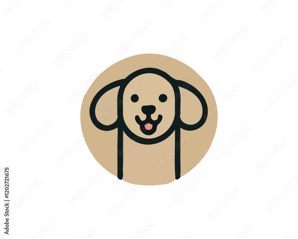 Dog Logo Design Icon Symbol Vector Template Dog Logo Design Icon Symbol Vector Template
