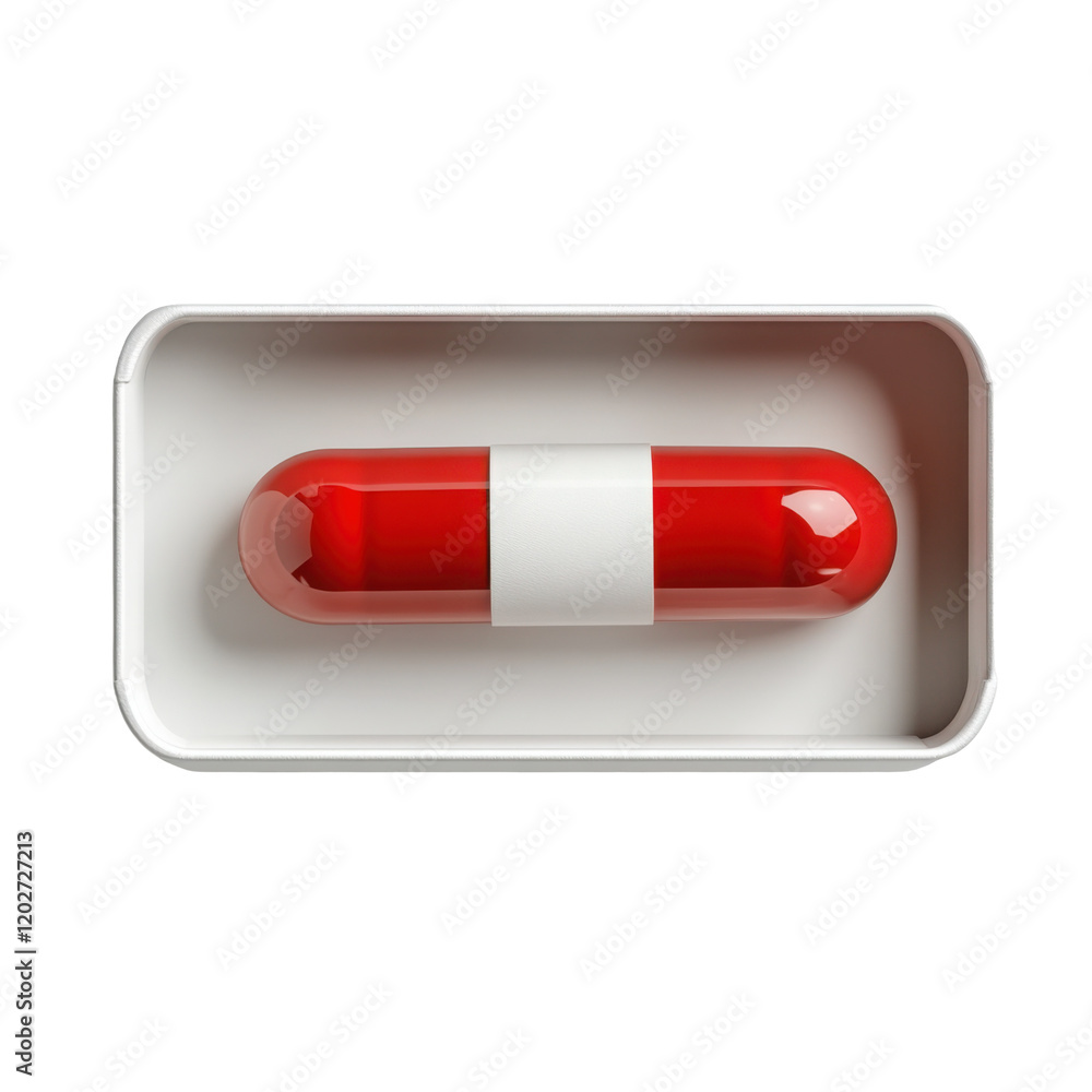 red pill isolated on transparent background red pill isolated on transparent background