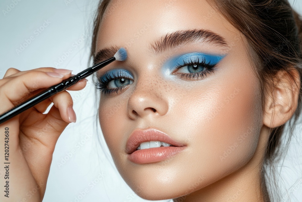 Close-up eyelash detail: eye beauty, defined line, delicate precision, smooth makeup, captivating look, styled enhancement, artistic touch, flawless application, elegant gaze, modern appearance. Close-up eyelash detail: eye beauty, defined line, delicate precision, smooth makeup, captivating look, styled enhancement, artistic touch, flawless application, elegant gaze, modern appearance.