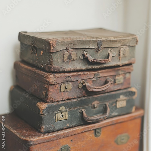 Canvastavla Exploring the Timeless Charm of Vintage Luggage A Journey Through Travel History