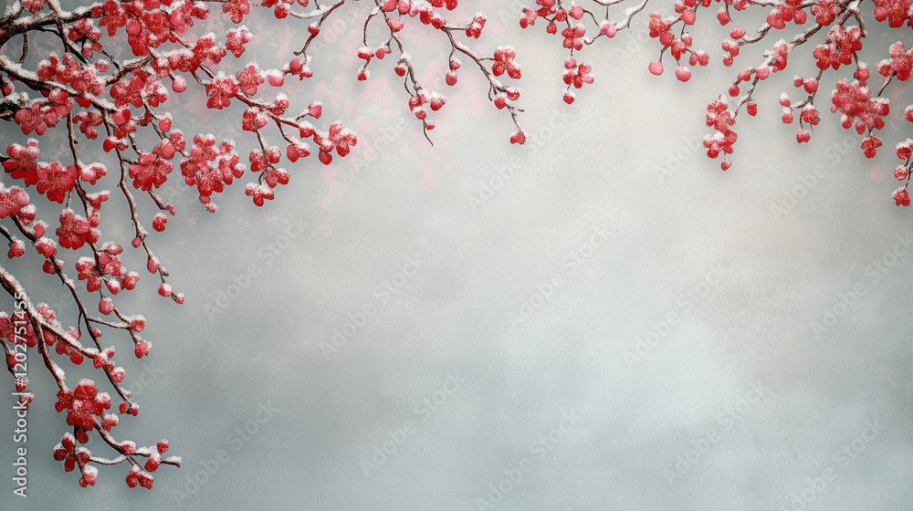 梅と雪 梅と雪