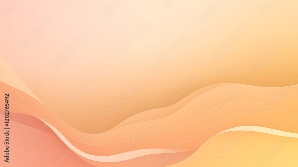 Fototapeta premium Dynamic abstract patterns digital art soft colors modern design creative aesthetic