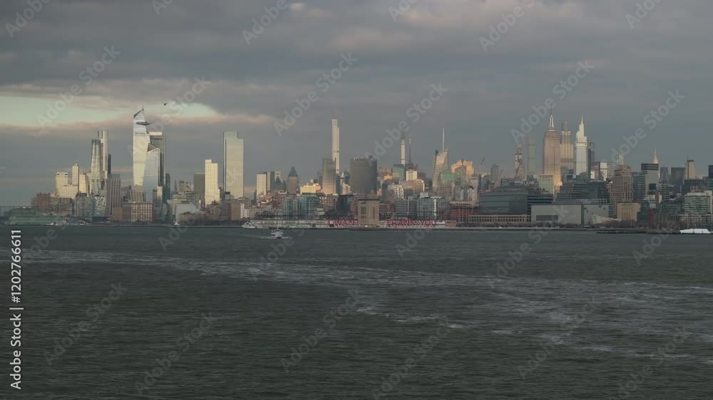 Aerial view of New York City Aerial view of New York City