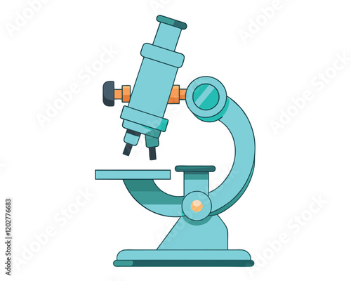 Microscope Icon symbol vector illustration isolated on white background