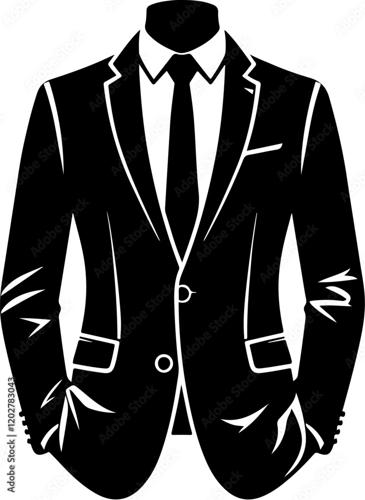 Blazer Vector Illustrations for Fashion Design Projects Blazer Vector Illustrations for Fashion Design Projects