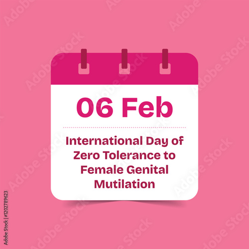 International Day of Zero Tolerance to FGM: Advocating for Women’s Rights Vector Design