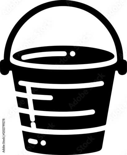 Bucket Vector Illustrations for Utility and Design