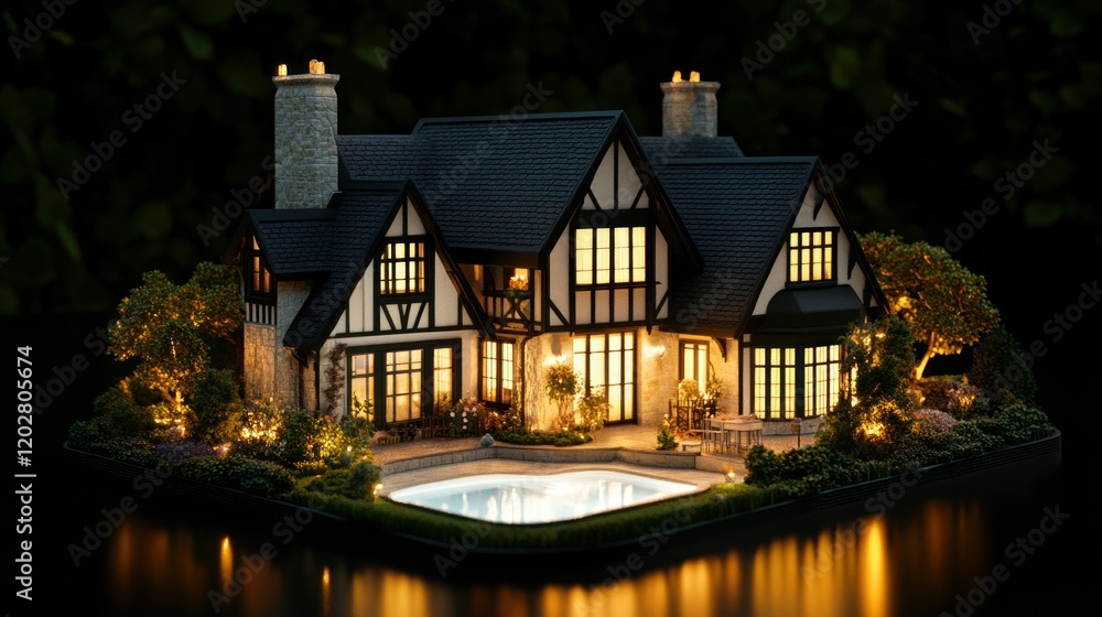 A scenic view of rice terraces cascading down a hillside, glowing under bright sunlight with a clear horizon