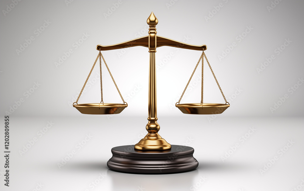 the scales or scales held by the Goddess of Justice, isolated on white backgroud the scales or scales held by the Goddess of Justice, isolated on white backgroud