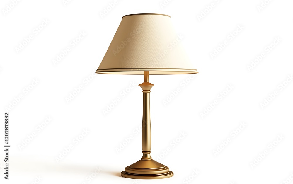 Obraz premium a lamp with a white shade