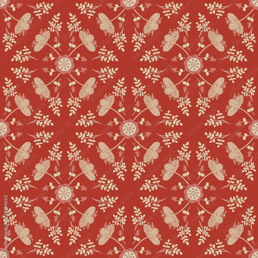 Floral seamless pattern Floral seamless pattern