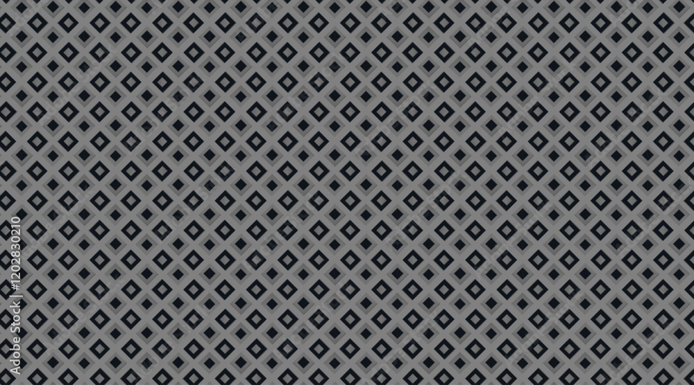 Seamless pattern design with square and line vector shape | Geometric shape pattern background for texture, textile, fabric, corporate, banner, presentation, flyer, futuristic with dark gray color Seamless pattern design with square and line vector shape | Geometric shape pattern background for texture, textile, fabric, corporate, banner, presentation, flyer, futuristic with dark gray color