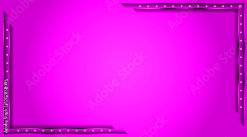 Presentation background with gradient shape | Luxury dotted decorate gradient background with double line and shadow with fuchsia colour | Background for power point, banner, corporate