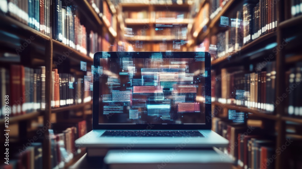 Digital Knowledge in a Traditional Library Digital Knowledge in a Traditional Library