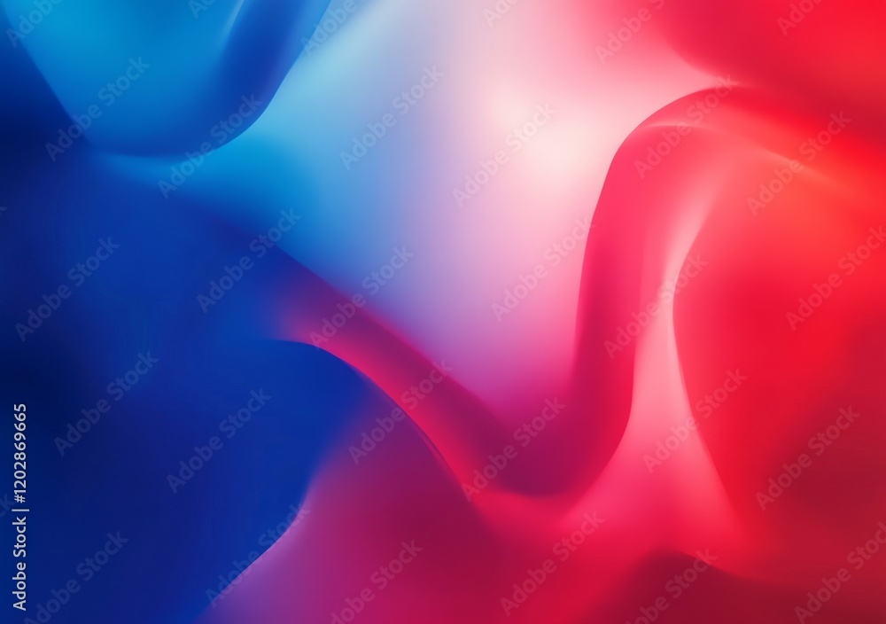 Obraz premium A dynamic abstract gradient background.blending vibrant red and blue hues.representing energy and creativity.perfect for event promotions and artistic projects