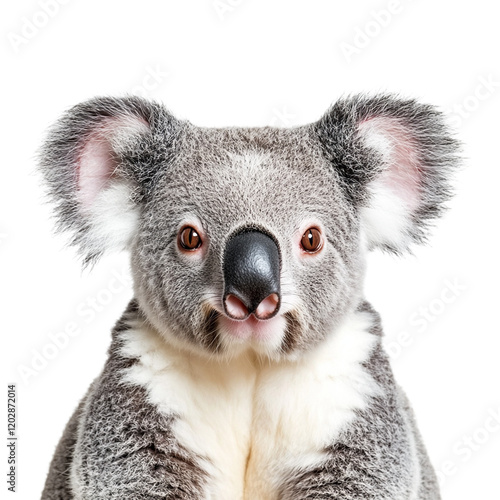 An Australian Koala on a transparent background