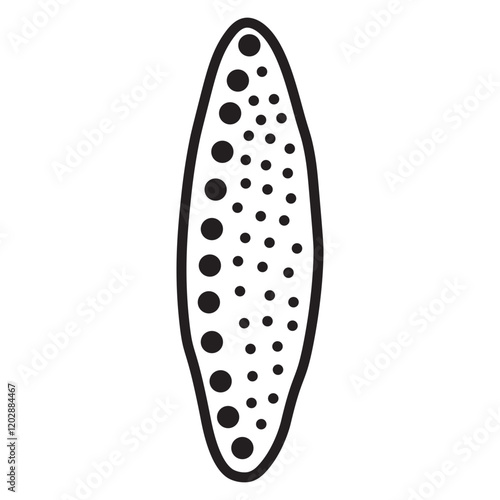 nitzschia palea line icon