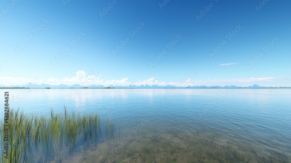 Serene Lake Landscape Serene Lake Landscape