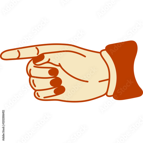 pointing hands illustration