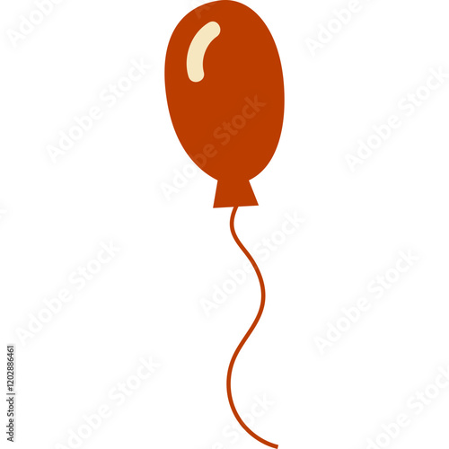 red baloon illustration