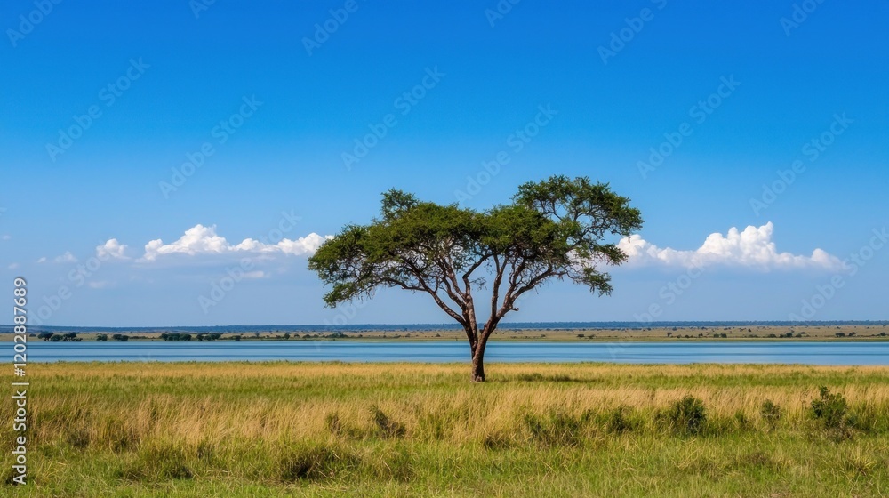 Solitary Tree by the Lake Solitary Tree by the Lake