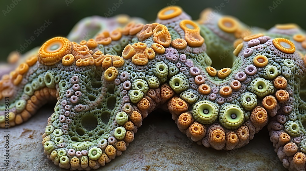 Obraz premium Intricate Coral Like Structure Detailed Close Up