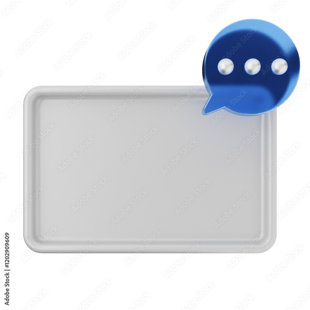 3d chat sticky note paper text box 3d chat sticky note paper text box