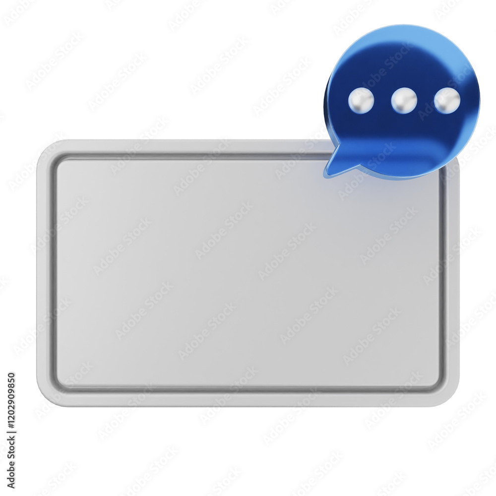 3d chat sticky note paper text box 3d chat sticky note paper text box