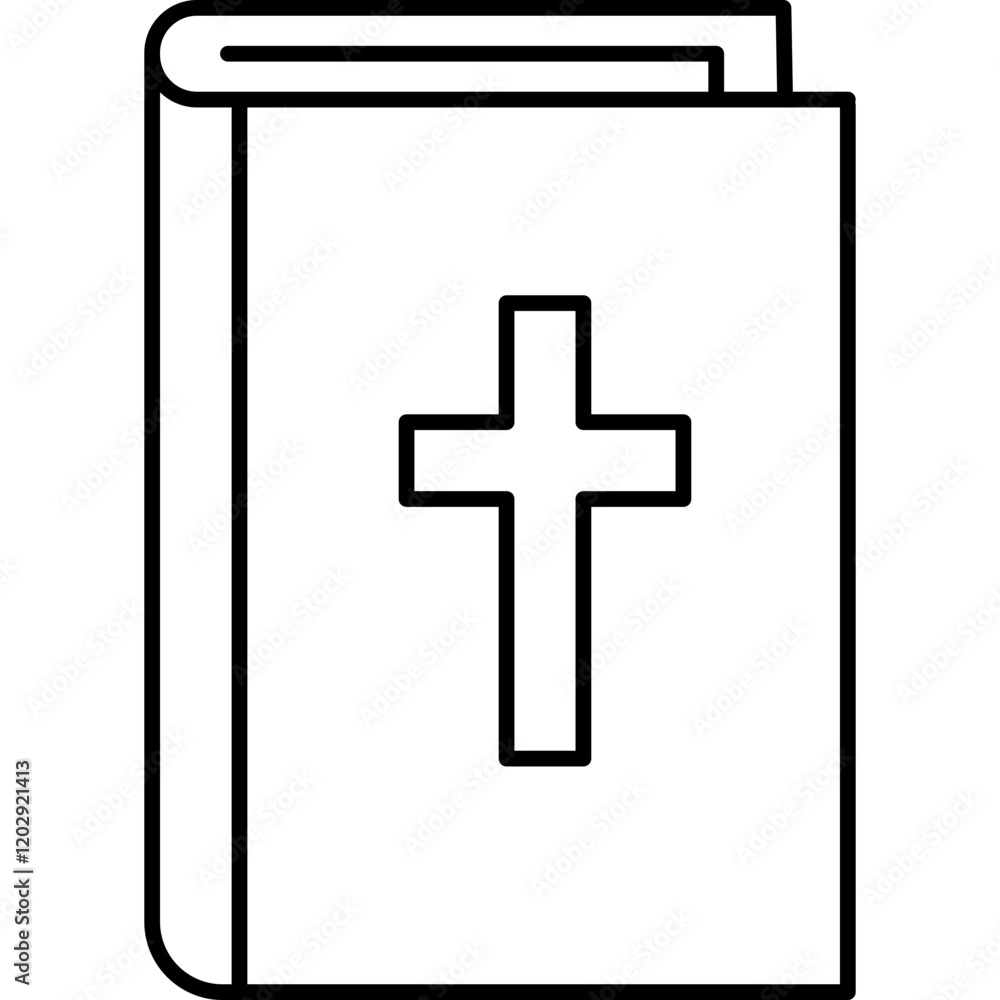 Obraz premium Bibble Outline style illustration 