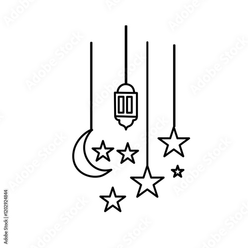 Ramadan Kareem long banner