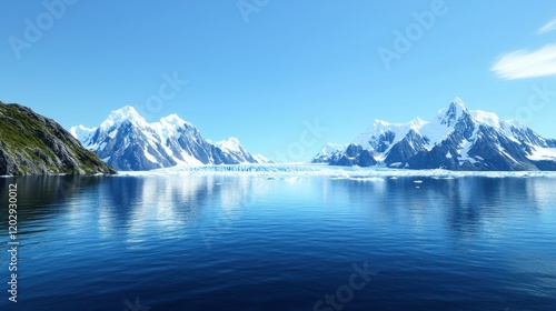 Wallpaper Mural Serene glacial landscape Torontodigital.ca