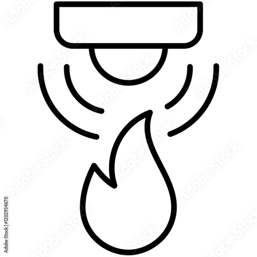 Sensor Industry Outline Icon Pack