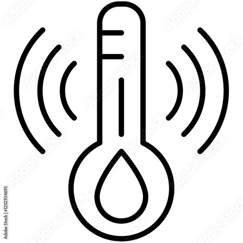 Sensor Industry Outline Icon Pack