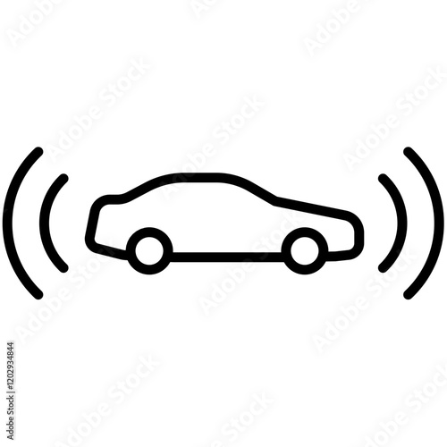 Sensor Industry Outline Icon Pack