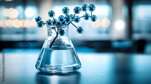 Molecular Model Stands in a...