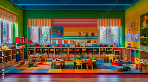 Colorful Playroom Invites I...