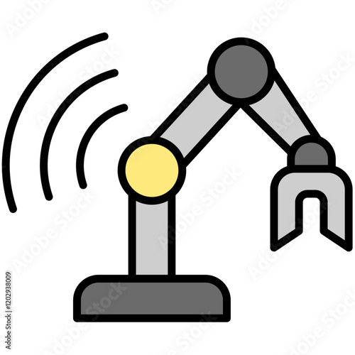 Sensor Industry color Icon Pack 