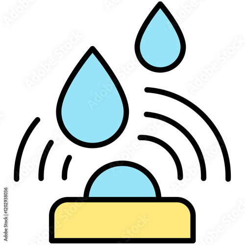 Sensor Industry color Icon Pack 