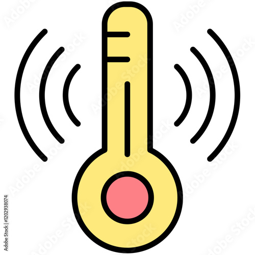 Sensor Industry color Icon Pack 